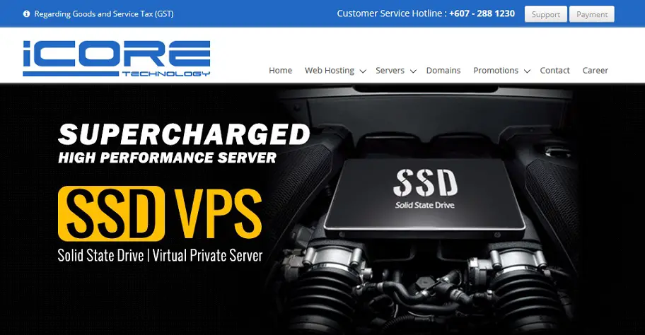 iCore Homepage