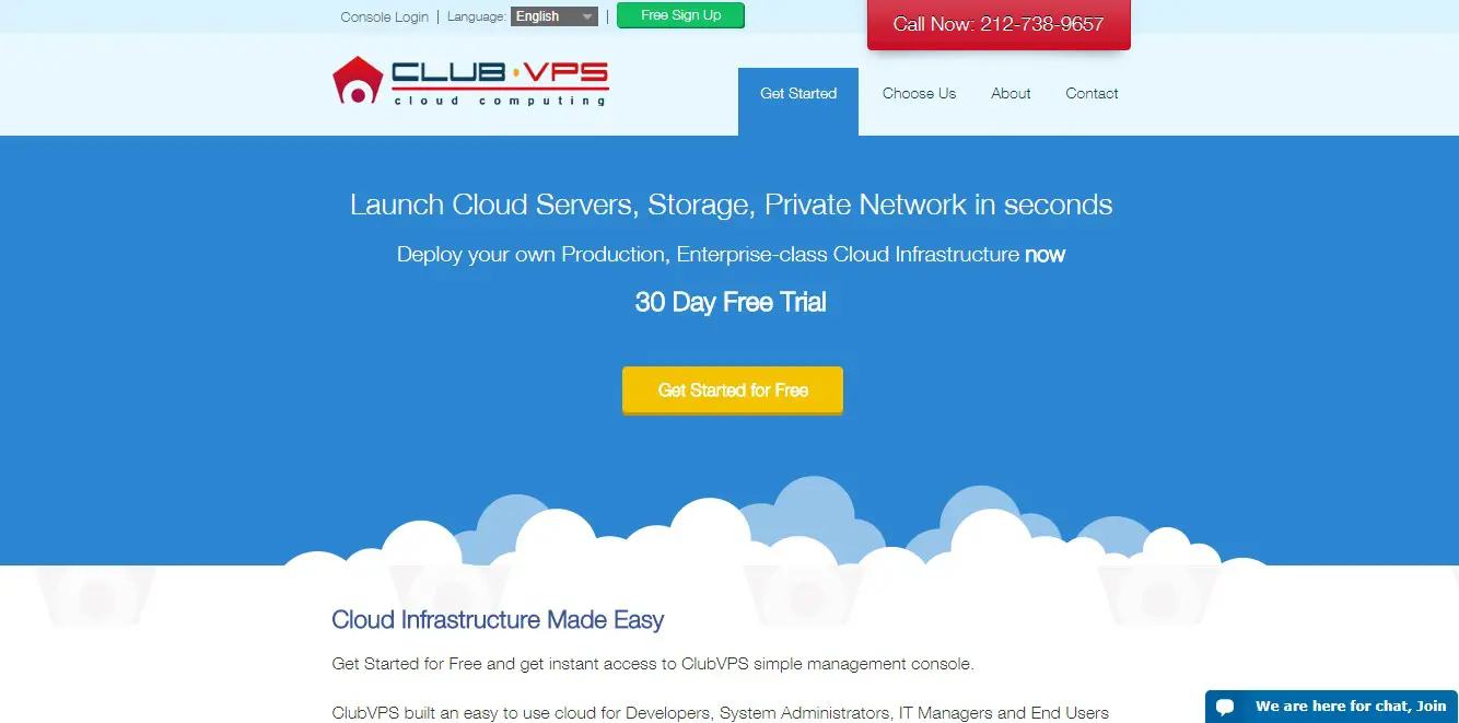 Clubvps-Homepage