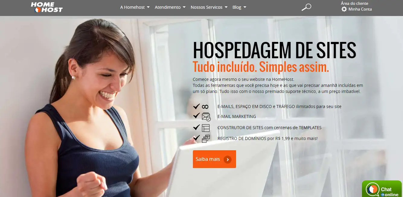 Homehost-Homepage