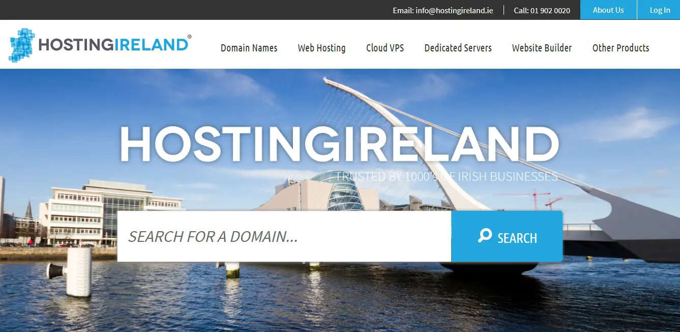 HostingIreland-Homepage