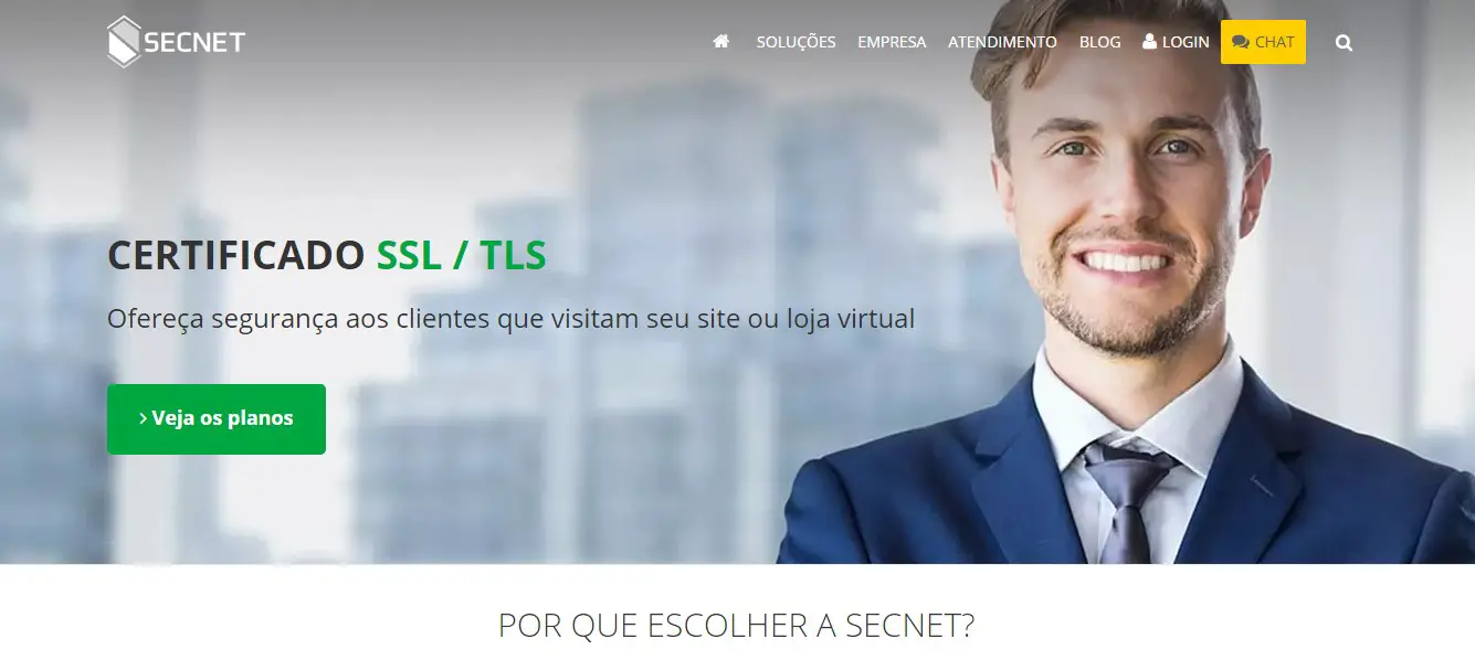 Secnet-Homepage