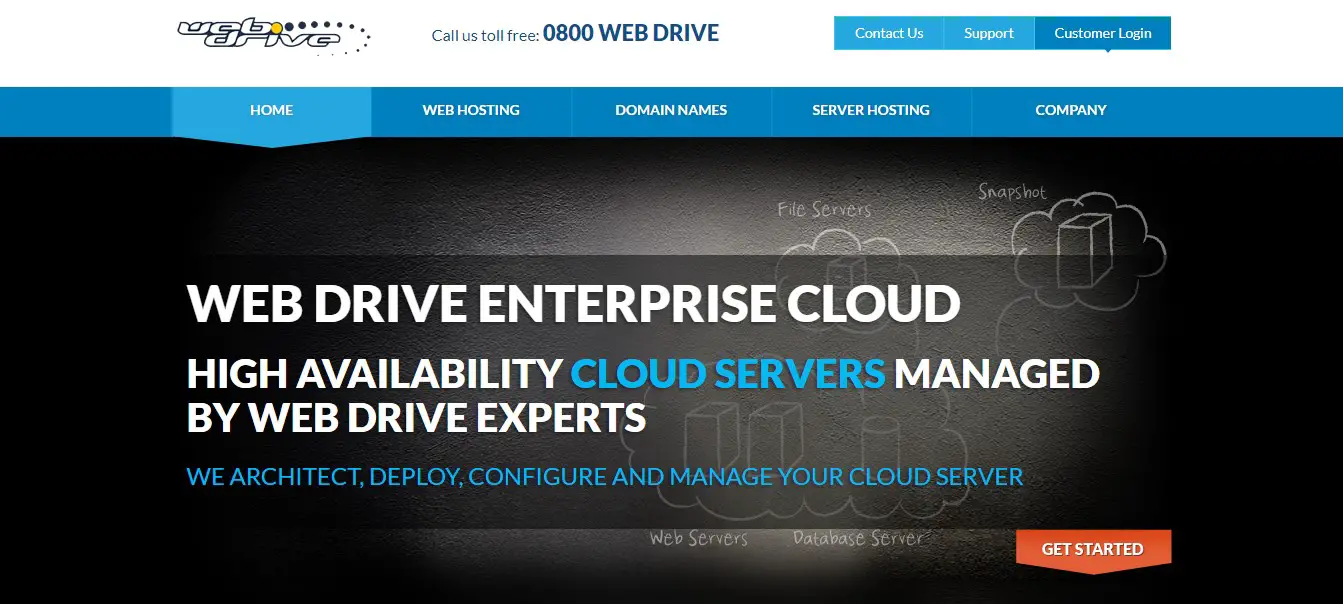 Web Drive-Homepage