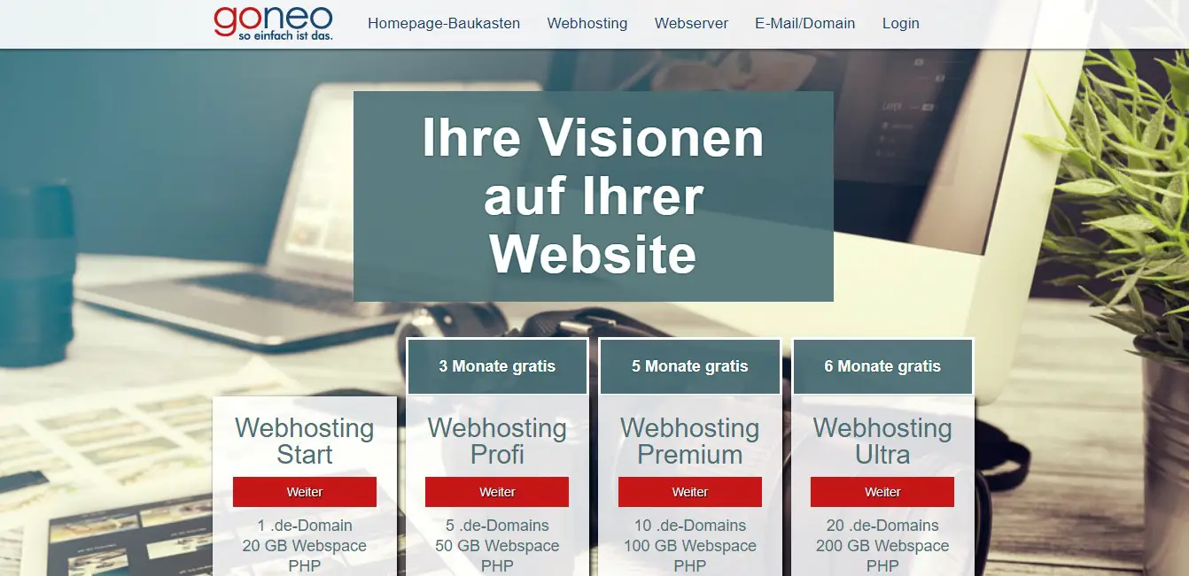 goneo-homepage