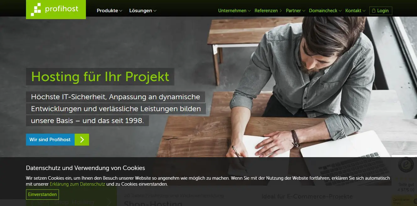 profihost-homepage