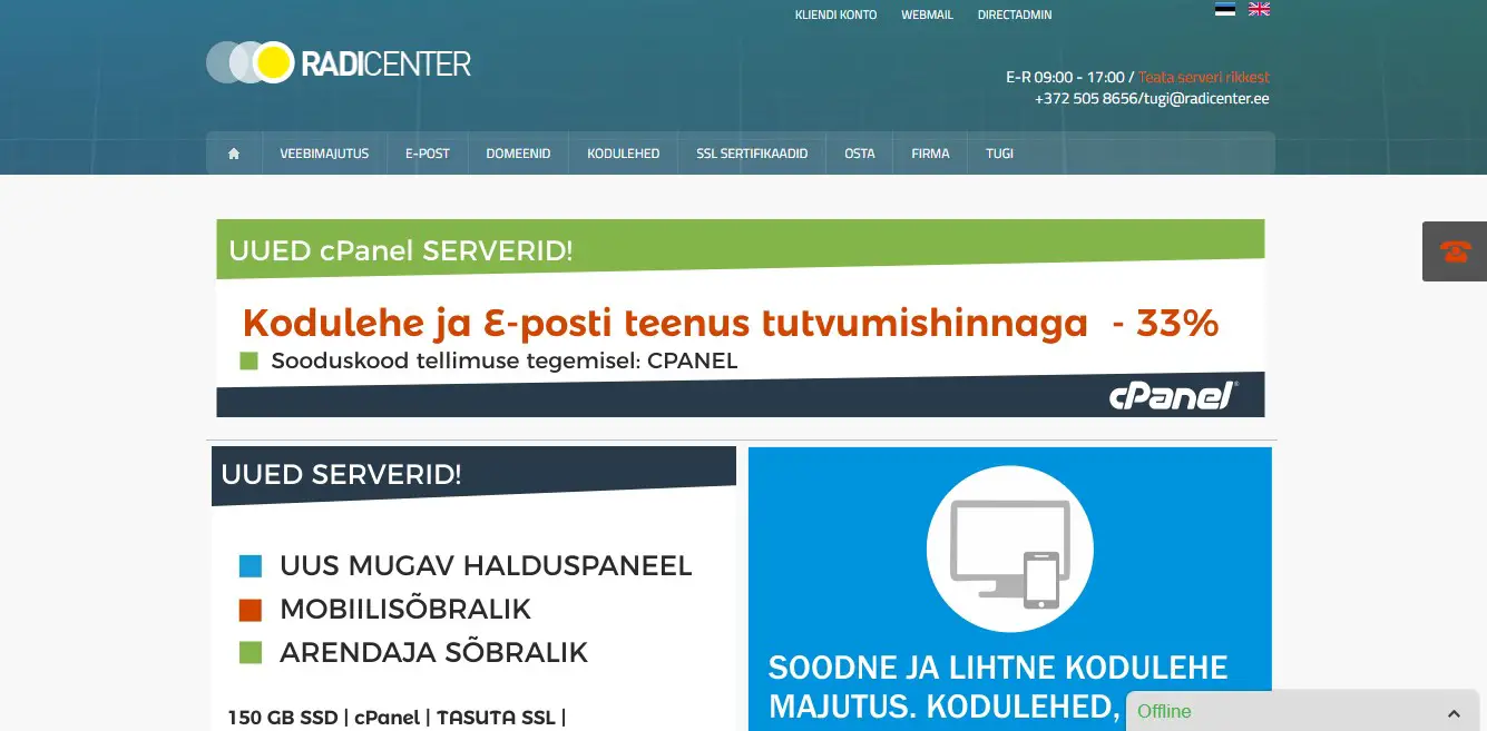 radicenter-homepage