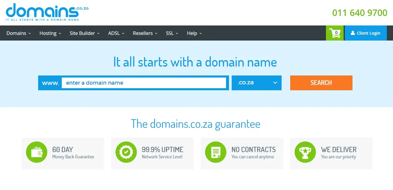 domains-homepage