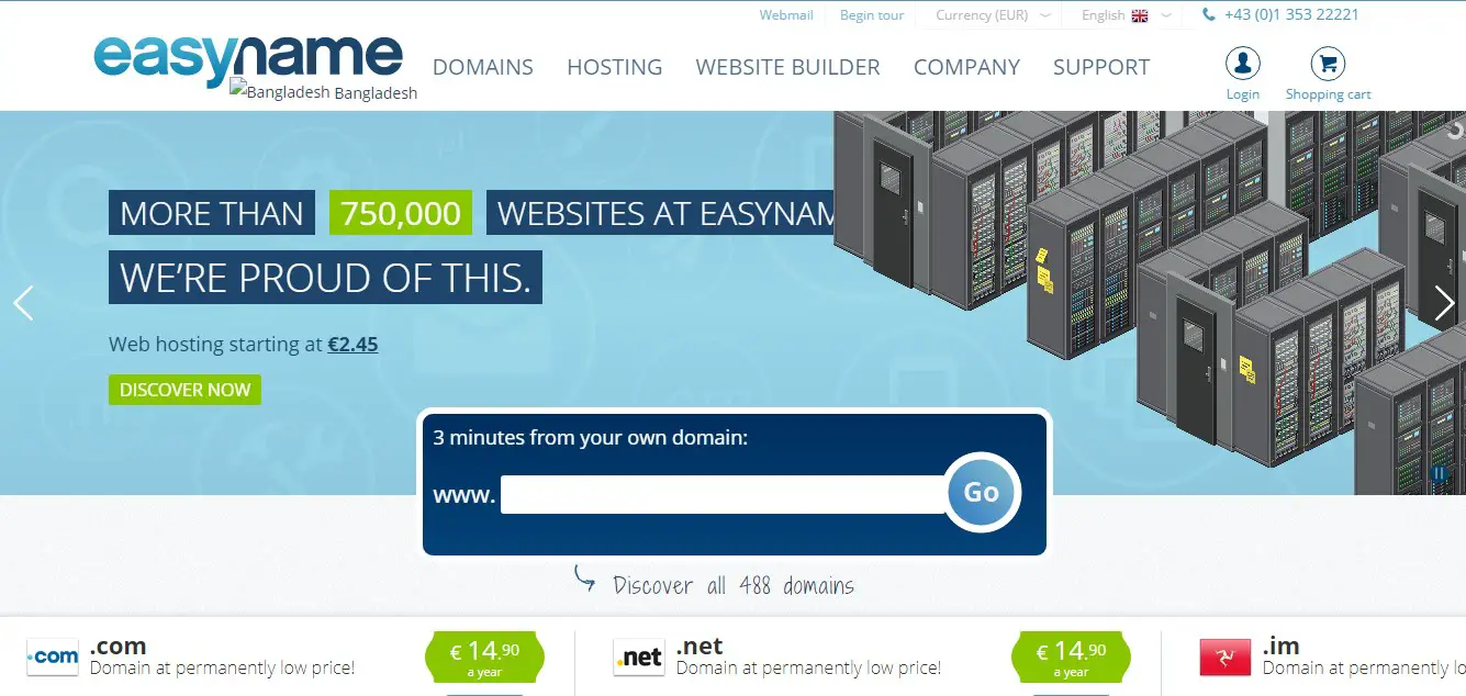 easyname-homepage