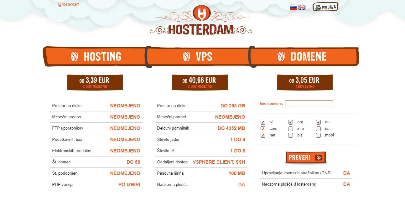 hosterdam-homepage