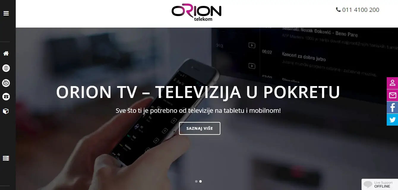 oriontelekom-homepage