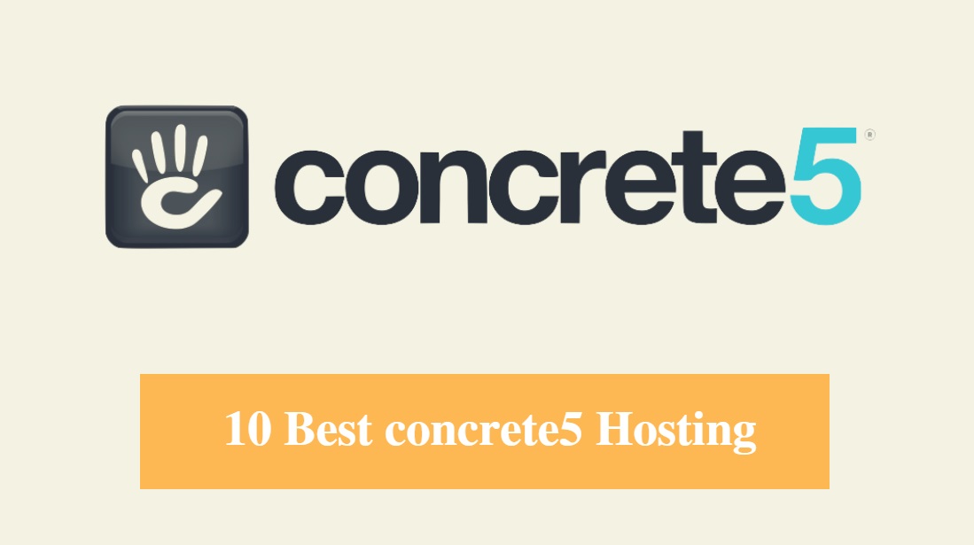 Best concrete5 Hosting & Best Hosting for concrete5