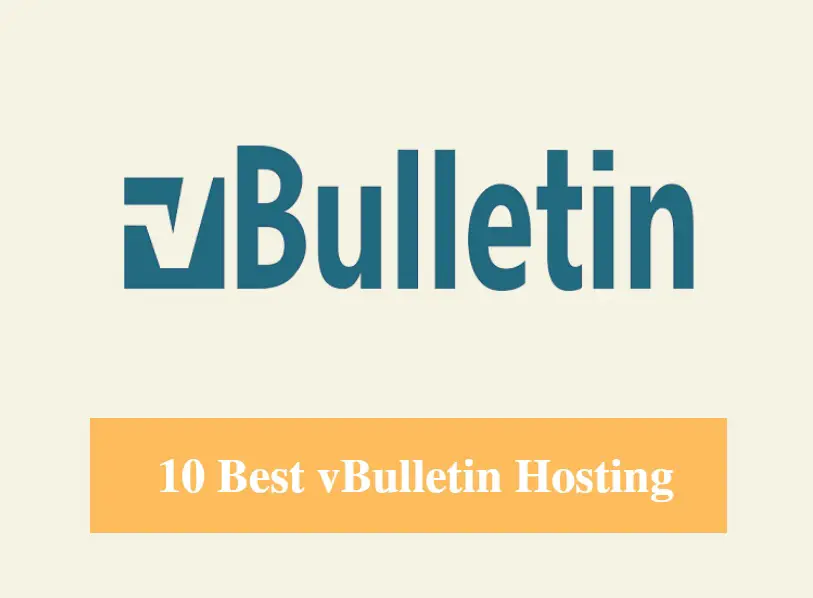 Best vBulletin Hosting & Best Hosting for vBulletin