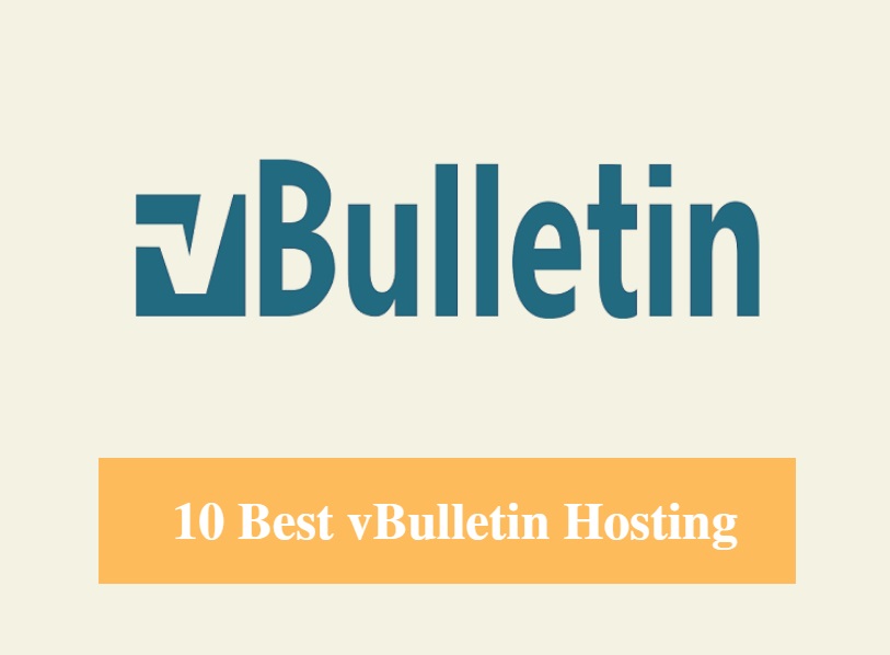 Best vBulletin Hosting & Best Hosting for vBulletin 