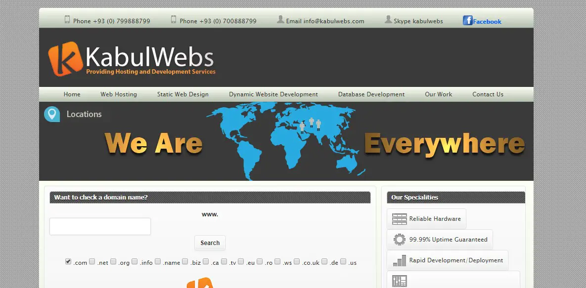 kabulwebs-homepage