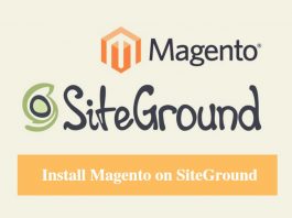 Install Magento on SiteGround