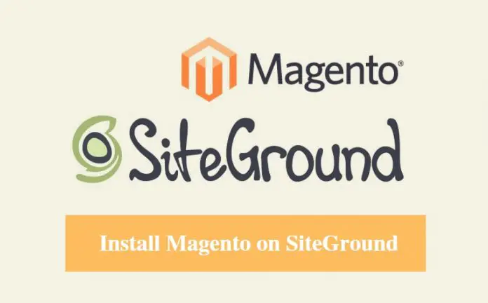 Install Magento on SiteGround