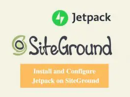 Install and Configure Jetpack on SiteGround