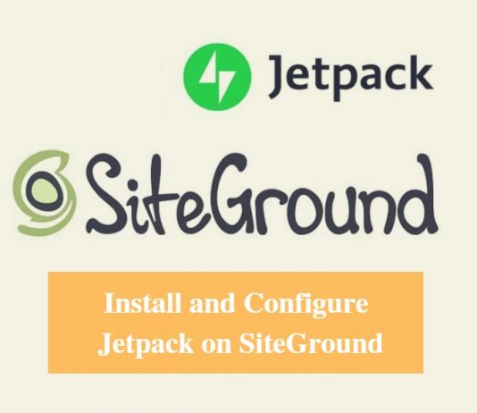 Install and Configure Jetpack on SiteGround