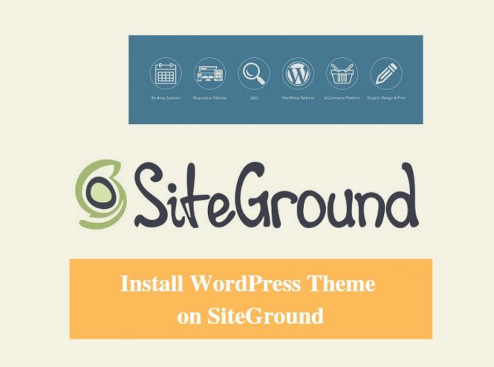SiteGround Install WordPress Theme
