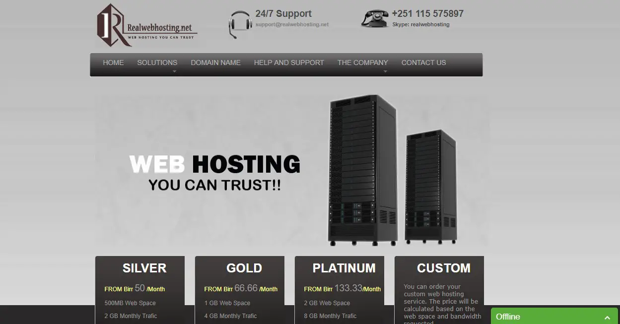 realwebhosting-homepage