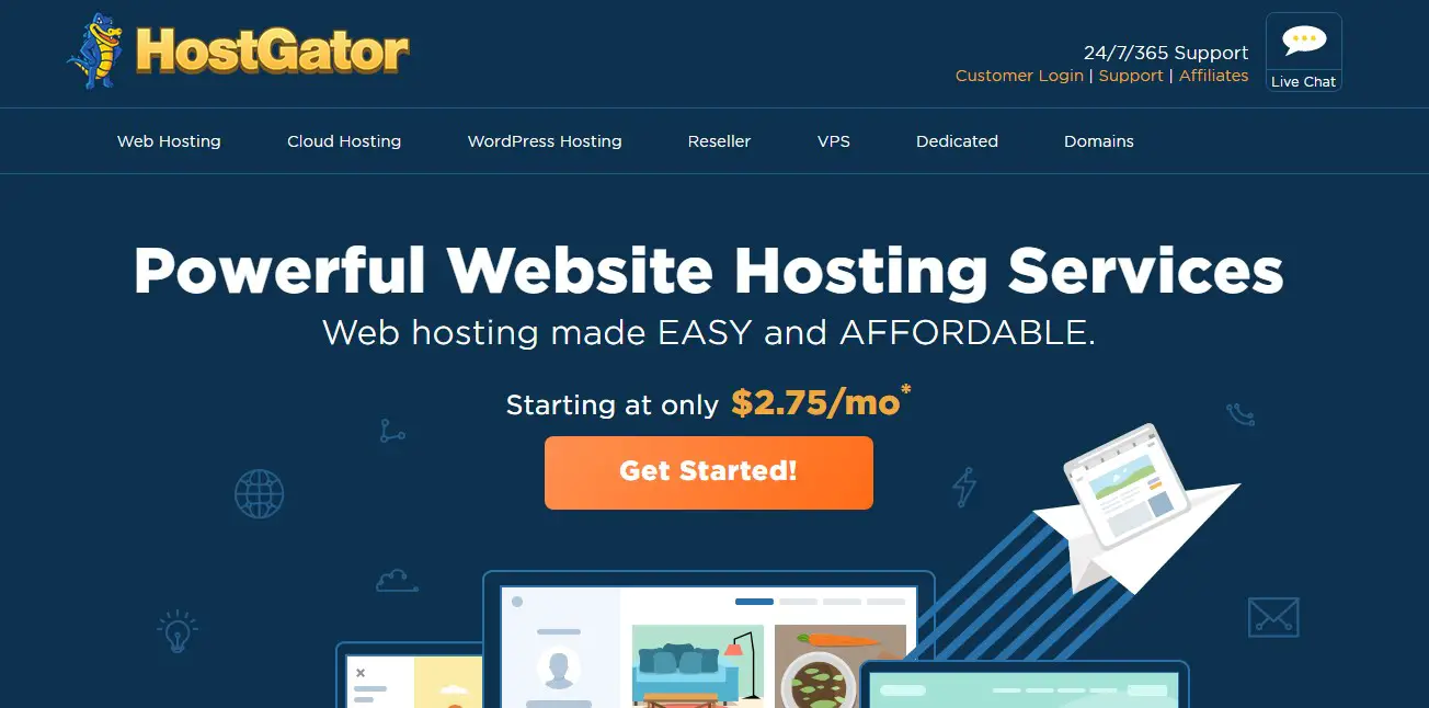 hostgator-homepage