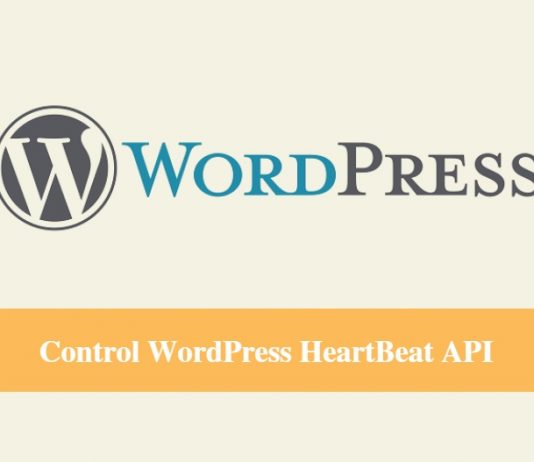 SiteGround Control WordPress Heartbeat API