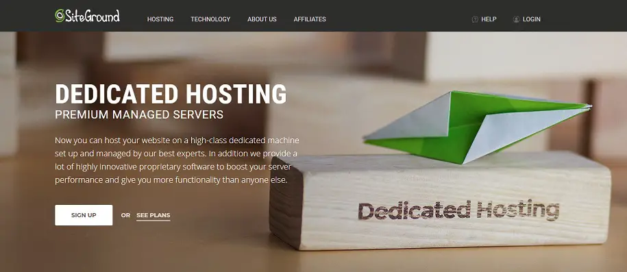 SiteGround Dedicated Hosting Review