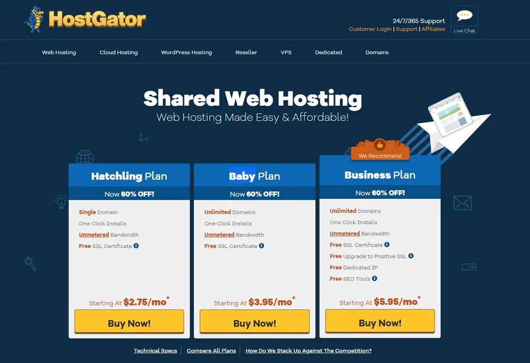 HostGator Shared Hosting Review