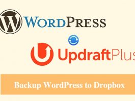 Backup WordPress to Dropbox