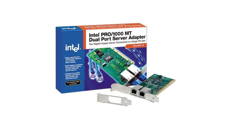 Intel PRO-1000 MT PCI-X Dual Port Server Adapter