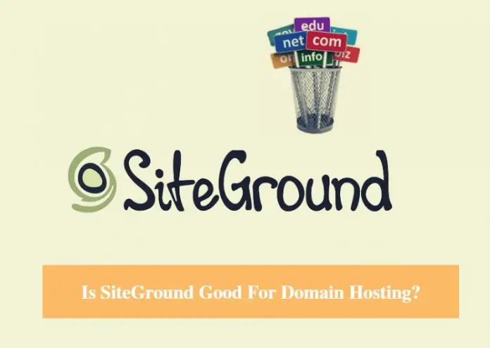Is SiteGround Good For Domain Name Hosting