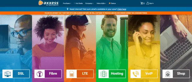 axxess ecommerce web hosting south africa