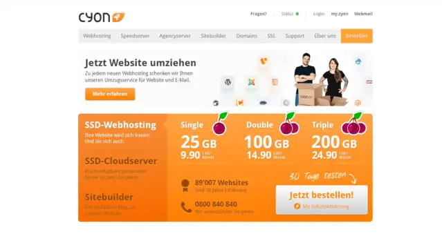 cyon cheap web hosting switzerland