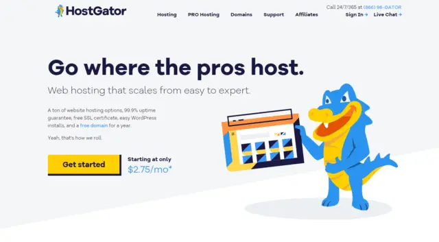 hostgator cheap web hosting ireland