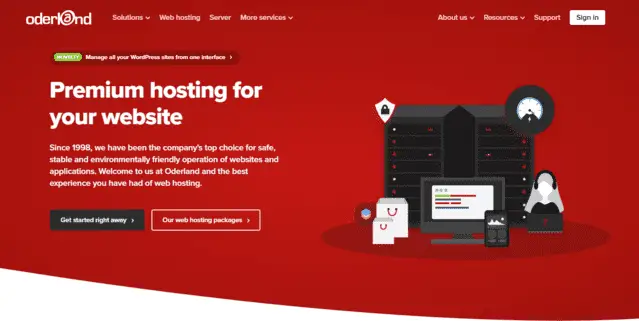 oderland cheap web hosting sweden