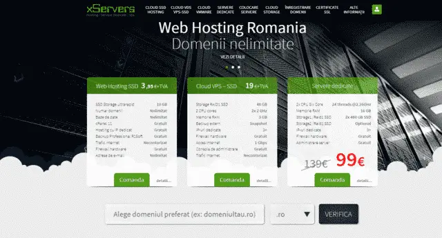 xservers cheap web hosting romanian