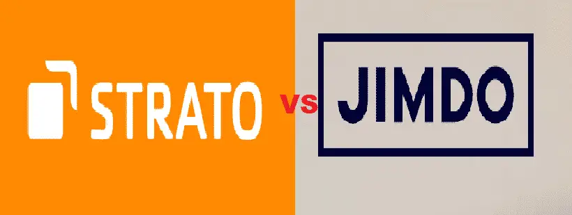 jimdo vs strato Germany