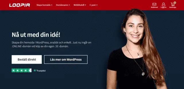 loopia free web hosting sweden