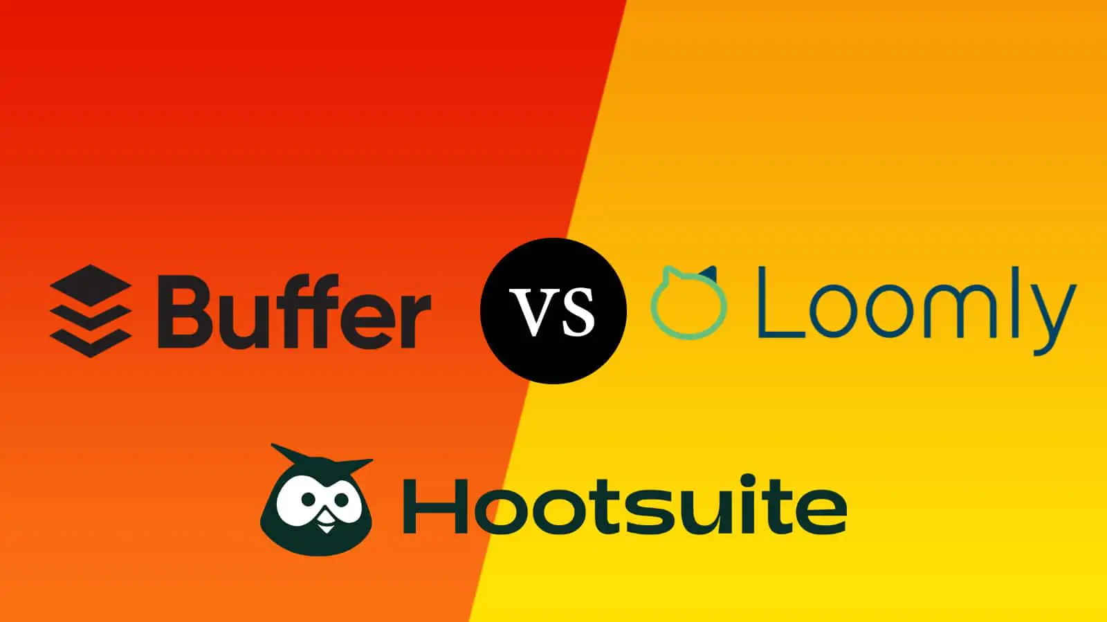 Buffer vs Hootsuite vs Loomly