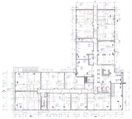 Building floor plan model