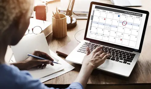 Calendar Planner Organization Management Remind