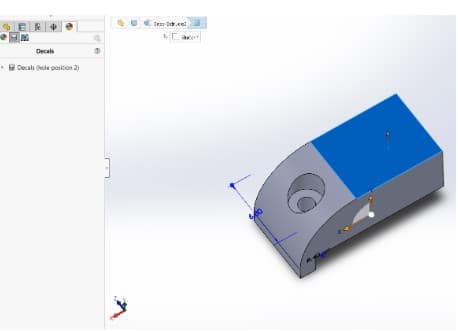 Enabling decals