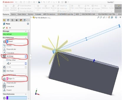 Generate number of angle planes