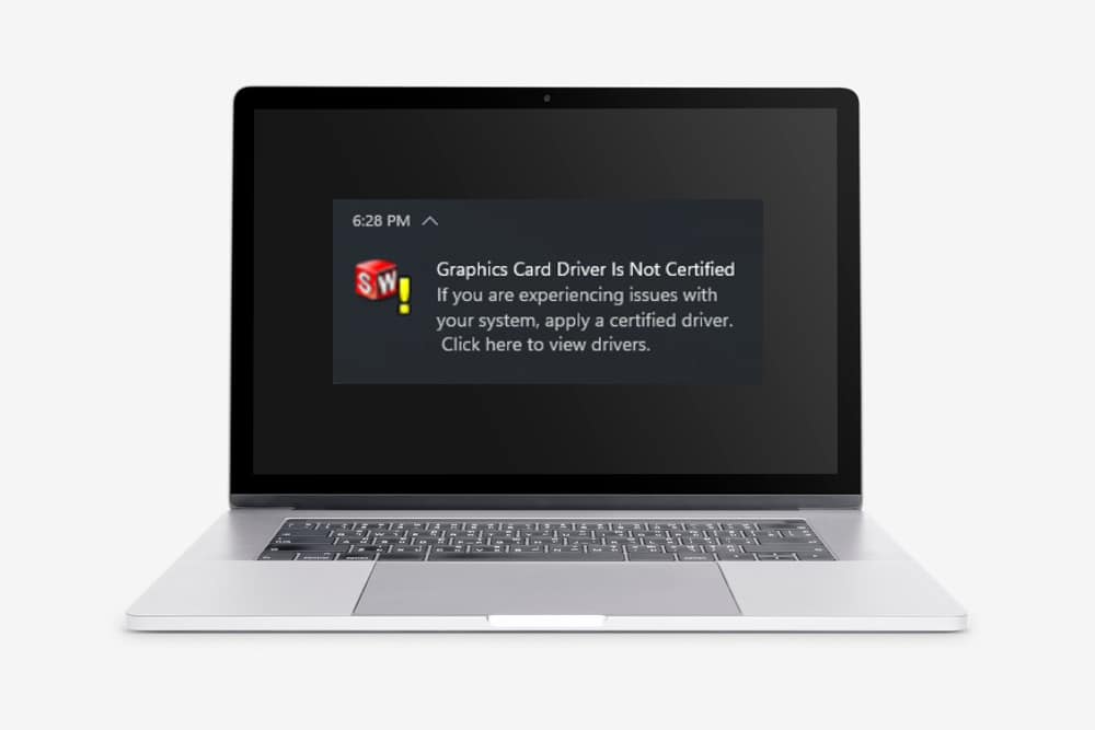 Solidworks Graphics Card Not Certified