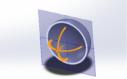 Thickness analysis tool under evaluate tab command manager