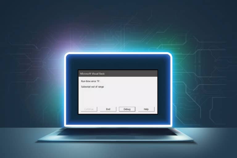 visual basic runtime error 9 subscript out of range
