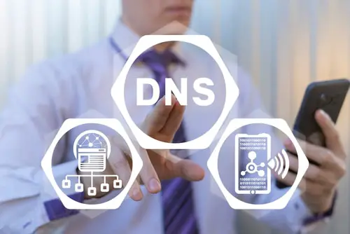 Concept of DNS Domain Name System. DNS Network